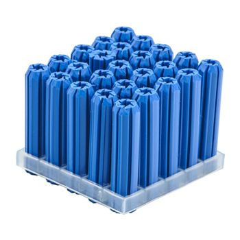 RAMSET, Star plugs, Masonry, 8.0mm x 50mm, BLUE, block of 25,