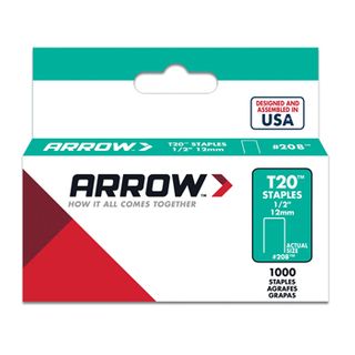 ARROW, Staples, T20, 1/2" (12mm), Pkt 1000