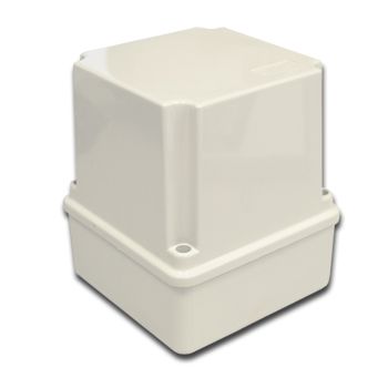 NETDIGITAL, Enclosure, Thermo plastic, Grey, Weather resistant, IP56 rated, 100(L) x 100(W) x 120(D)mm,