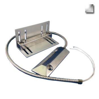 TAG, Reed switch (magnetic contact), Overhead door with adjustable L bracket, Surface mount, Metal, C/O (changeover), 50-70mm (approx 3") gap, 18" (457.2mm) armoured lead, Suits roller shutters,