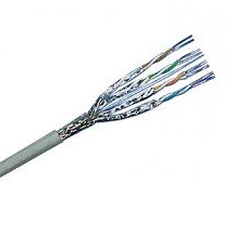CABLE, Cat6A 4 pair 8 x 1/0.51 UTP, Screened (shielded), Grey, 500m roll,