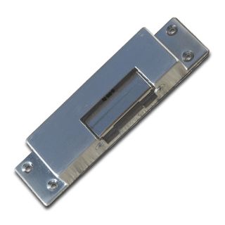 DORCAS, Electric strike, Surface mount, Satin chrome, Fail secure, Non monitored, 12V DC, 350mA,