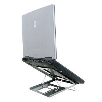 ATDEC, Visidec, Focus, Notebook traveller bracket, Freestanding, Silver, Supports Notebooks up to 14" (36cm), 3kg holding force,