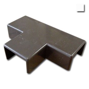 AUSSIEDUCT, 25 x 16mm, Flat tee, White,