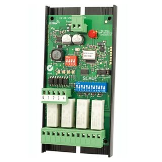 ELSEMA, Transceiver, 4 Channel multicode, long range, With repeater, 434 Mhz, 10mW output, 10-28V AC or V DC, SMA connectors,