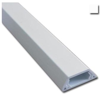AUSSIEDUCT, Duct, 10 x 6mm, Adhesive backed, White, 4m length,