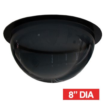 NETDIGITAL, Acrylic dome, Grey tint, 8" (200mm) diameter,