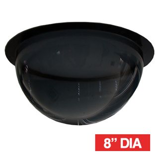 NETDIGITAL, Acrylic dome, Grey tint, 8" (200mm) diameter,