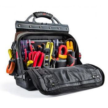 VETO PRO PAC, Tech Series, Extra-large HVAC technician tool bag, Closed style, 80 tiered pockets, 14 neoprene pockets, Weather resistant base & fabric, 420(L) x 240(W) x 527(H)mm