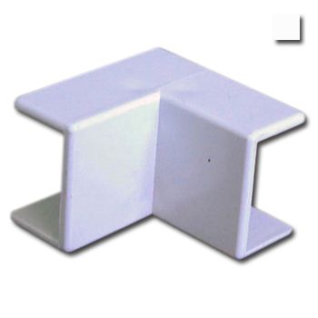 AUSSIEDUCT, 16 x 10mm, Internal angle, White,