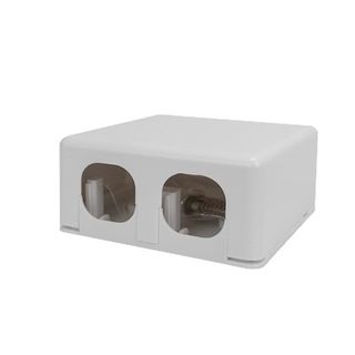 DATAMASTER, RJ12/45 'Mode 3' Surface mount box, Two gang,