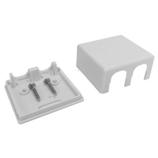 DATAMASTER, RJ12/45 'Mode 3' Surface mount box, Two gang,