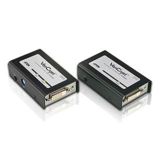 ATEN, DVI audio/video extender, 1080i @ 60mt, 1920 x 1200, 1080p @ 45mt,