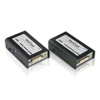 ATEN, DVI audio/video extender, 1080i @ 60mt, 1920 x 1200, 1080p @ 45mt,