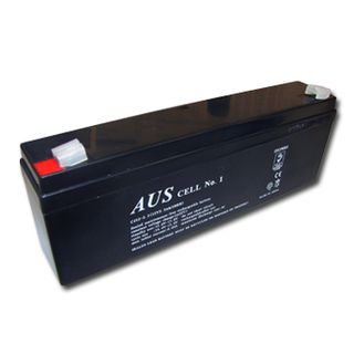 BATTERY, 12 Volt 2.3 AH sealed lead acid, Dimensions (not inc. terminals) 177(W)mm x 34(D)mm x 61(H)mm,