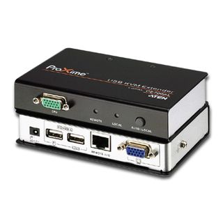 ATEN, KVM Console extender, USB, 1280 x 1024 @ 150m, Surge protection,