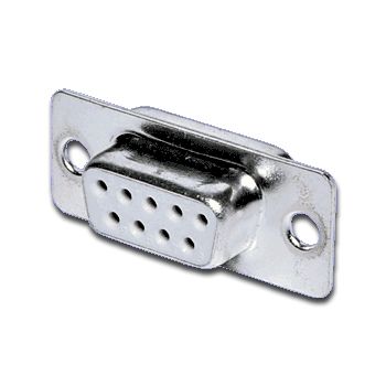 NETDIGITAL, Data connector, 9 pin female, Gold plated brass contacts, Low contact resistance, 1A,