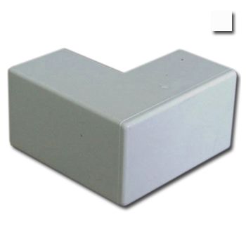 AUSSIEDUCT, 16 x 16mm, External angle, White,