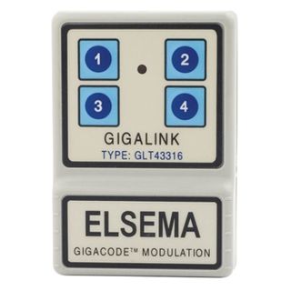 ELSEMA GIGALINK 433MHz 2 Stroke 16 channel transmitter,