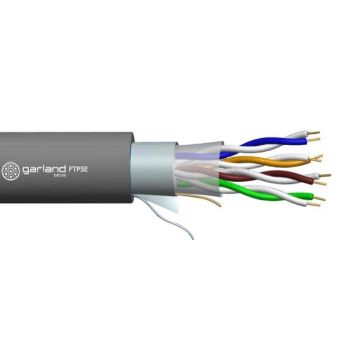 CABLE, Cat5E 4 pair 8 x 1/0.51 UTP, Screened (shielded), Grey, 300m box,