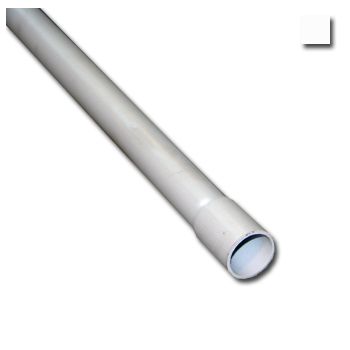 AUSSIEDUCT, 25mm, Rigid conduit, White, Medium duty, 4m length, For telecommunications,