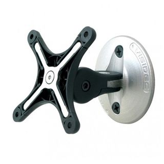 ATDEC, Visidec, Monitor bracket, Direct wall mount, Polished, Suits LCD from 12" (30cm) - 24" (61cm), 8kg holding force, 94mm distance from rear of LCD to wall,