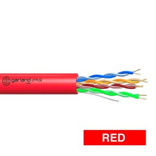 CABLE, Cat5E 4 pair 8 x 1/0.51 UTP red, 300m box,