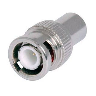 NETDIGITAL, BNC connector, Male, Crimp type, Suits RG6 dual shield coaxial cable, 7.3mm cable entry,