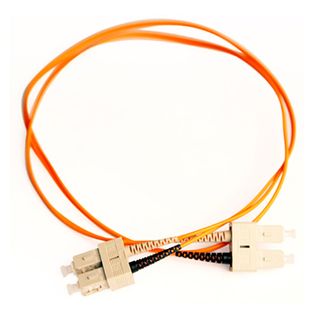 GARLAND, Fibre, Patch lead, Duplex, SC-SC, OM1, 1mtr,