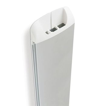 ATDEC, Telehook, Cable manager, Silver, Houses up to 10x power/AV cables, Supports up to 4x adjustable shelves (CH100213),