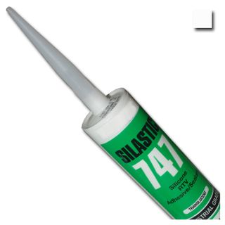 DOW CORNING, Silastic, White, RTV silicone adhesive sealant, Neutral cure, 300gm,
