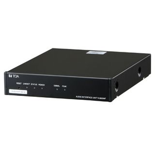 TOA, 8000 Series, Audio Interface Unit, IP addressable, Single audio input, Single audio output, 8 inputs, 8 Relay outputs