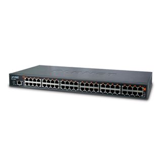 PLANET, Poe gigabit ethernet injector hub, 24 port, 15.4W, Rack mountable,