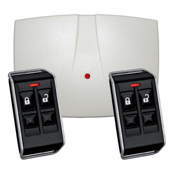 BOSCH Wireless Deluxe 433MHz Receiver, includes 2x 4 Button transmitters (1x RFRC-STR2 and 2x RFKF-FB),