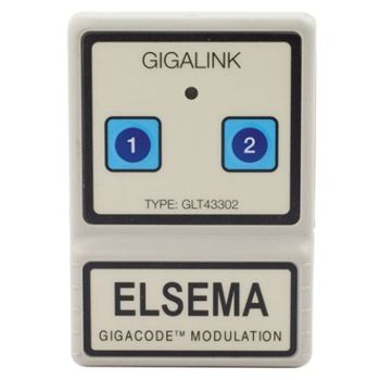 ELSEMA GIGALINK, Transmitter, 433MHz two channel transmitter,