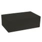 NETDIGITAL, Jiffy box, ABS plastic, Black, UB3, 129.5(L) x 67.2(W) x 42.5(D)mm,
