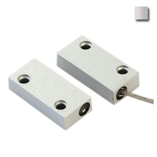 TAG, Miniature metal reed switch, 25mm Gap, 2 wire, Silver, 100VDC 0.5A contact,