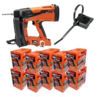 RAMSET, Cablemaster 800 pulsa tool, Gas technology fastening sytem, Includes 10 x CPGCL Clipelec contractor packs,