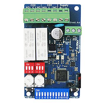 ELSEMA, Pentacode Receiver, 2 Channel, with Relay output, 433 - 434MHz FM signal,