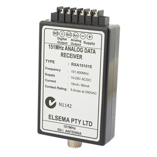 ELSEMA, Receiver, 1 Channel, Analog output, 4 - 20mA, 10 bit acuracy, Alloy case, 11 - 28V DC