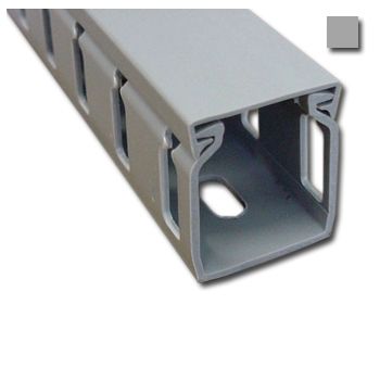 AUSSIEDUCT, Duct, 25 x 30mm, Grey, 2m length, Open slotted,