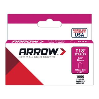 ARROW, Staples, T18, 3/8" (10mm), Pkt 1000