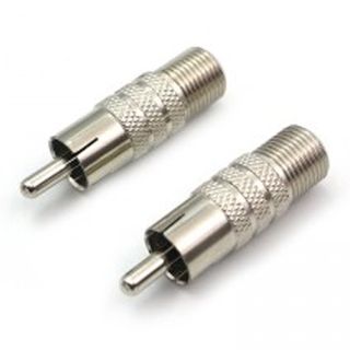 NETDIGITAL, Adaptor, RCA male to F type female,