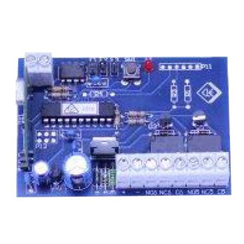 BOSCH, Wireless receiver, DSRF 2 channel relay output, PCB only, Accepts RFKF-FB or HCT4UL remotes, 433MHz, 12-24V AC or DC supply required.