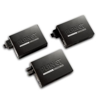 PLANET, Ethernet Over Fibre Converter, 10/100 TX/RX, 100Base-FX, SC connection, Multimode fibre, 2km, 5V DC,