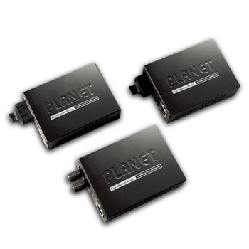 PLANET, Ethernet Over Fibre Converter, 10/100 TX/RX, 100Base-FX, SC connection, Multimode fibre, 2km, 5V DC,
