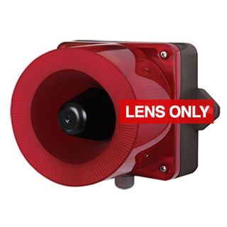 QLIGHT, QWCD RED lens only to suit combination unit, replacement lens