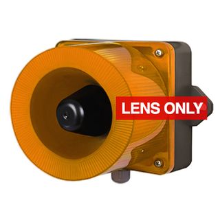 QLIGHT, QWCD AMBER lens only to suit combination unit, replacement lens