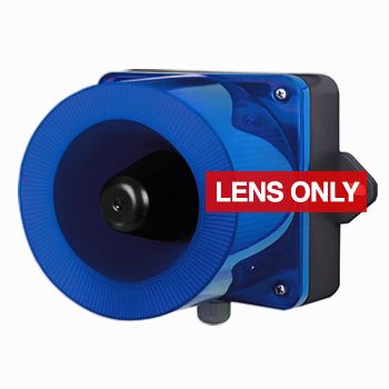 QLIGHT, QWCD BLUE lens only to suit combination unit, replacement lens