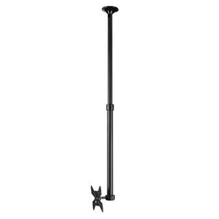 ATDEC, Telehook, Monitor bracket, Ceiling mount, Black, 25kg holding force, 900 - 1800mm extension, Vesa mount up to 200 x 200mm, 360 degree rotation,